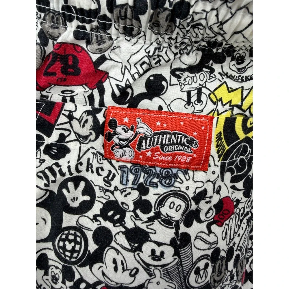 Disney‎ Parks Mickey Mouse Pajama Pants Women L Multi Color - Picture 8 of 9